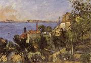 Paul Cezanne The Sea at L Estaque china oil painting artist